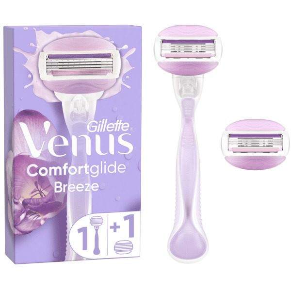 Бритва жіноча для гоління Gillette Venus ComfortGlide Breeze + 1 змінна касета